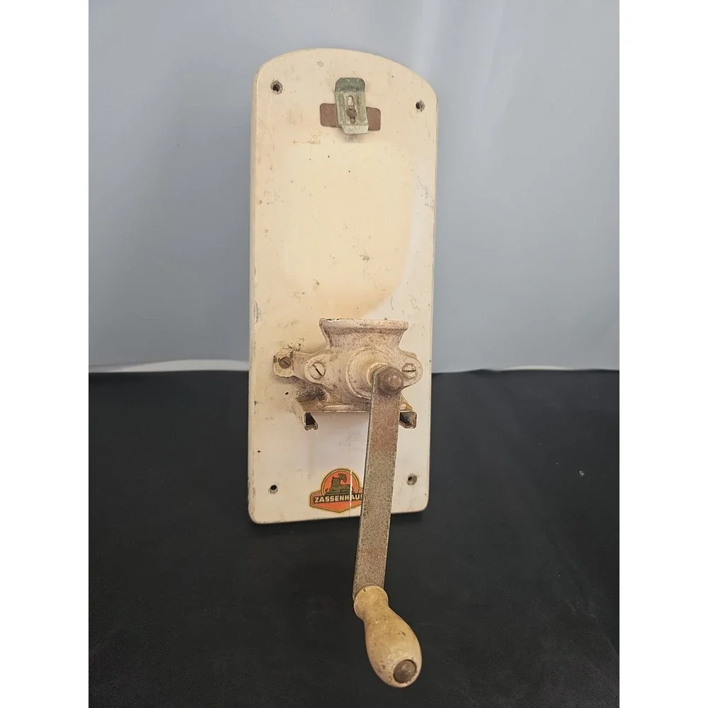 Vintage Zassenhaus Coffee Grinder Wall Mount 1950s